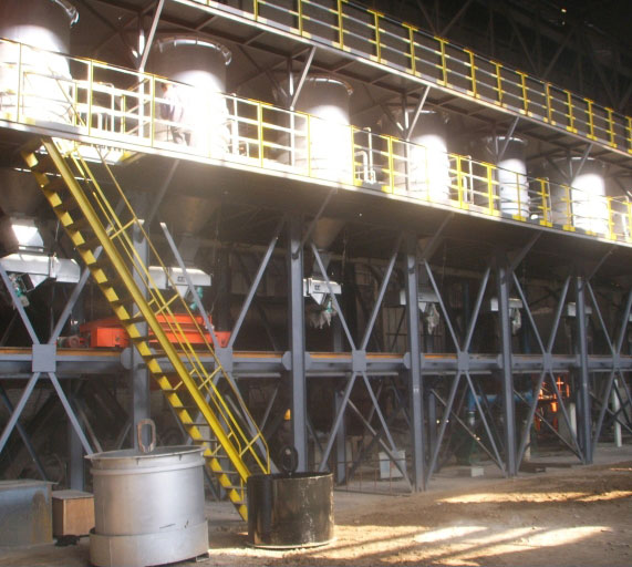 鐵合金烘烤爐案例1